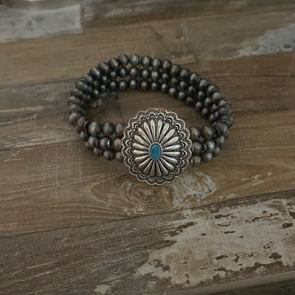 Navajo Inspired Bracelet.